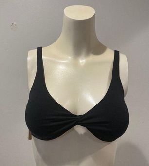 SKIMS SOLD OUT NWT Fits Everybody Skimpy Scoop Bralette Black Size Large Bra  - $30 New With Tags - From Star