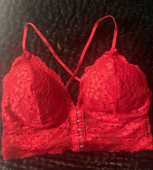 Bozzolo, Intimates & Sleepwear, Bozzolo Lace Red Bra