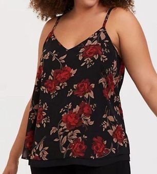 Sophie Chiffon Swing Cami  Plus size tank tops, Top outfits, Plus