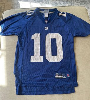 Reebok Eli Manning Giants Jersey Blue Size XS - $21 (61% Off Retail) - From  Erin