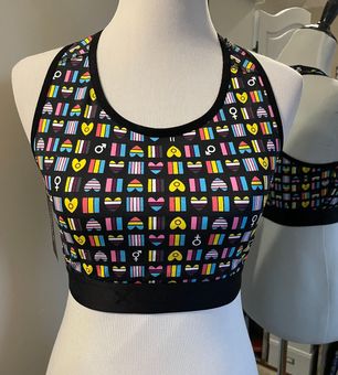 Target Tomboy X LGBTQ+ Large Pride Racerback Sports Bra Multiple - $16 (20%  Off Retail) New With Tags - From SmallTown