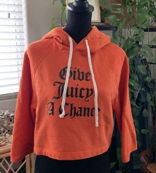 Juicy clearance cropped hoodie