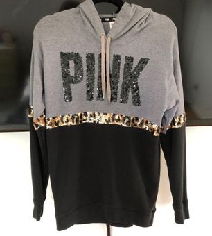 leopard hoodie victoria secret
