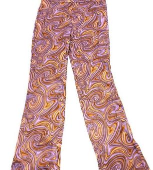 ZARA multicolored print with slit pants size small - $63 - From Cynthia