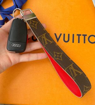 Re-Purposed LV Keychain Wristlet