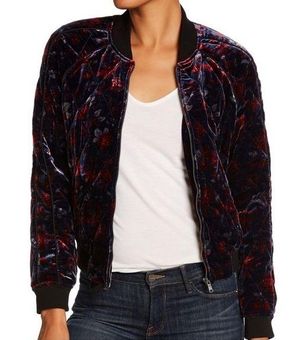 Velvet Quilted Bomber