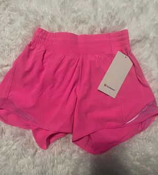 prism pink lululemon shorts