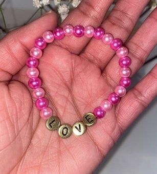 Lover Alphabet Bead Bracelet