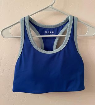 Wilo The Label Wilo Sports Bra Blue - $32 (33% Off Retail) New