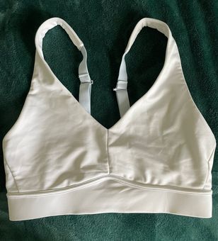 Fabletics White Sports Bra Size M - $20 - From Mackenzie