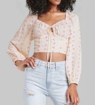 Wild Fable Crop Top Tan Size M - $18 (60% Off Retail) - From Allie