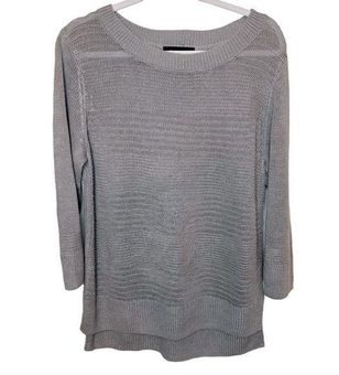 Tahari on sale linen sweater