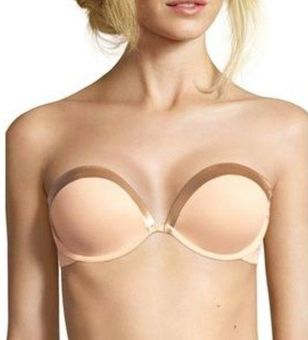 Maidenform Sweet Nothings by nude strapless push up bra size 36C Tan - $14  - From Iriana