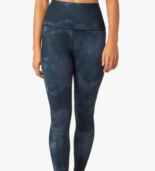 Beyond Yoga Lux High Waisted Midi Leggings in Stellar Blue Cloud