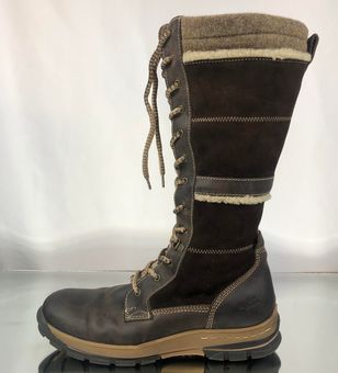 Bos Co. Grassy Shearling Winter Boots Brown Size 11 89 67