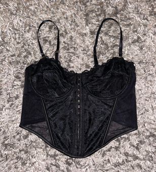 Primark Black Corset Bra  Black corset, Corset bra, Primark