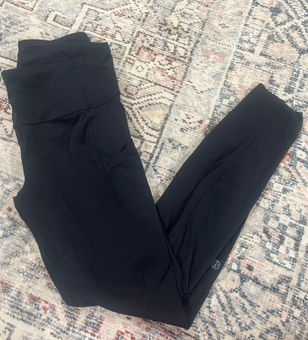 Lululemon Leggings size 6 *Black Black - $23 (80% Off Retail) - From  cheyanne