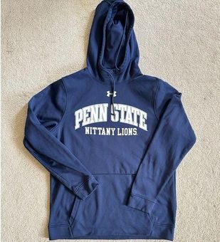 Penn State Under Armour Fleece Hooded Sweatshirt