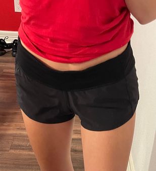 Lululemon Speed Up Short 2.5 (Dark Red, Size 4) at  Women's