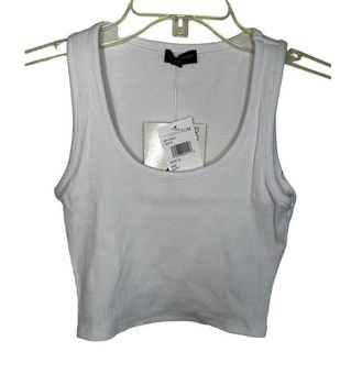 Naked Wardrobe Ribbed Tank In Off White WOMENS SIZE SMALL NEW - $23 New  With Tags - From Maddie