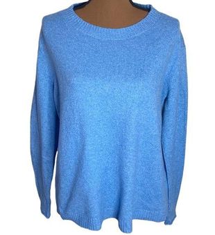 J. Jill Cotton Blend Scoop Neck Sweater