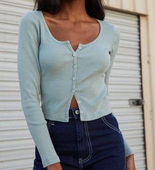 Brandy Melville long sleeve Zelly top