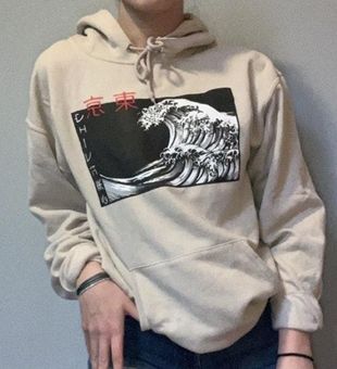 Great Wave Hoodie Tan Size M 10 From Cassidy