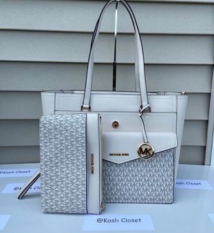 Michael Kors MK Maisie 3 in 1 Large Tote Bag - Lt Cream Multi Multiple -  $239 (56% Off Retail) New With Tags - From Kash