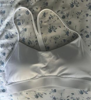 Lululemon Flow-Y Sports Bra White Size XS - $29 (39% Off Retail) New With  Tags - From Kiera