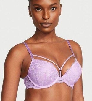 Victoria's Secret VERY SEXY Bombshell Add-2-Cups Chain Shine Strap Lace Push-Up  Bra Size undefined - $30 New With Tags - From Yulianasuleidy