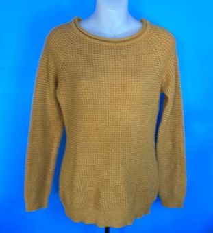 Ambiance Apparel Gold Long Sleeve Pullover Sweater Size Medium - $21 - From  Carol