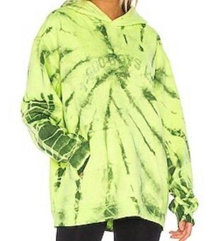 Boys Lie neon tie dye crystal sweatshirt hoodie sold out on Revolve