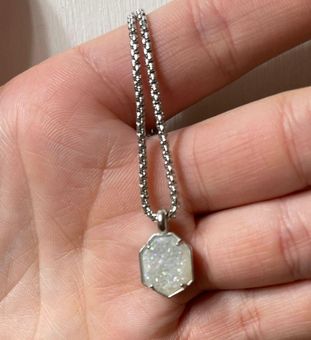 Kendra Scott Teo Necklace Silver 32 54 Off Retail From