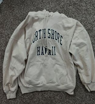 Brandy Melville Christy North Shore Hoodie Tan - $36 (14% Off