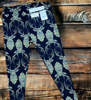 LuLaRoe TC2 Leggings • Deer/Buck/Antlers • Unicorn Collection • NWT •  Sz.18-26+ Multiple Size 3X - $28 New With Tags - From Jen