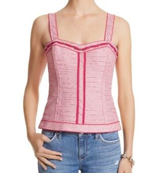 White House  Black Market 6 Pink Bustier Top - $38 - From Jenny