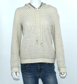 Anthropologie Sleeping On Snow Women's Honeycomb Angora Knit