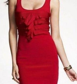 EXPRESS Red Bandage Bodycon Dress for Valentines - $22 - From Carey