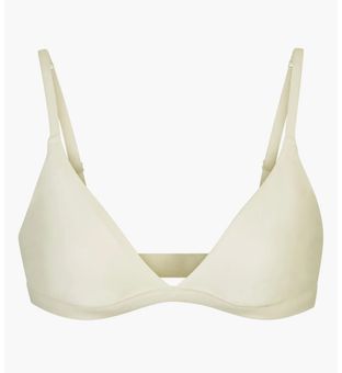 SKIMS Triangle Bralette White Size XS - $26 - From Natalia