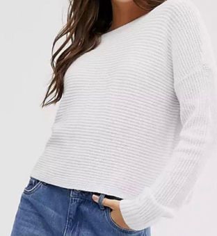 Hollister White Sweater - $15 (66% Off Retail) - From Ellie