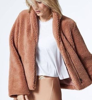 Alo Yoga Cozy Up Faux Fur Crop Jacket 130 From ReLove