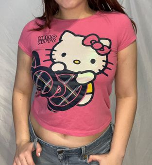 Hello Kitty Y2K Pink Baby Tee Size XS - $13 (67% Off Retail) - From Madison