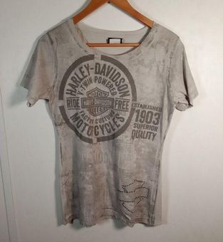 Harley Davidson Bravado city tee Los Angeles California size Medium women -  $25 - From Beatriz