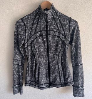 Lululemon Hit it jacket Frozen fizz white black