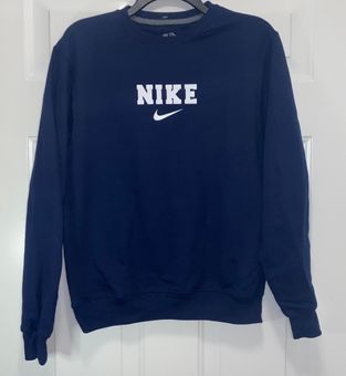 Nike Vintage 90s Sweatshirt Dark Blue 45 New With Tags From