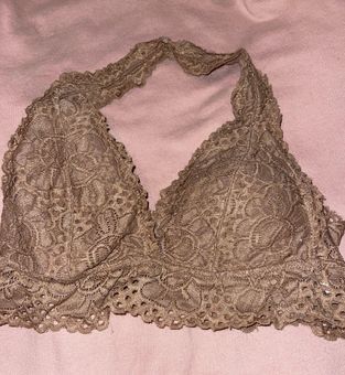 Apostrophe Tan Lace Bralette Size XL - $8 - From Cari