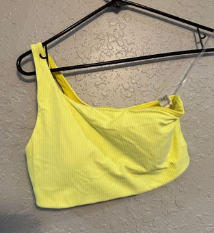 Lululemon Asymmetrical Top Yellow Size 6 - $32 (52% Off Retail) New With  Tags - From Hannah