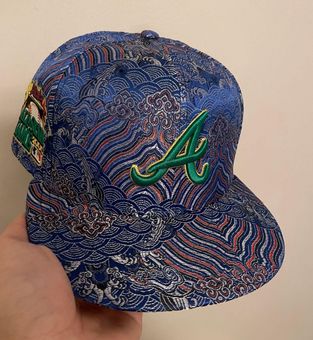 New Era Cap Myfitteds Atlanta braves Silk Road 2000 all star game