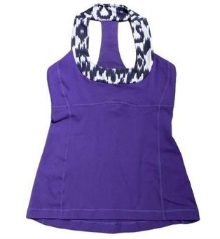 Lululemon Tank/Built-In Bra Purple 6