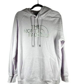 Ladies The North Face Hoodie Size Large Black Sweatshirt With